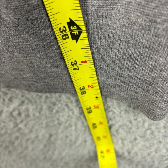 Banana Republic Serene Sweater Dress Medium 2020 Gray Knit Stretch Comfort LS - Picture 9 of 11